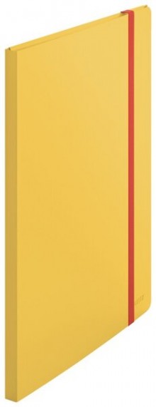 Sichtbuch Plus, Cosy, A4, gelb mit 20 Hüllen für 40 Blatt