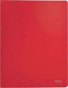 Sichtbuch Recycle, 20 Hüllen klar (45 Mikron), DIN A4, PP, rot, für