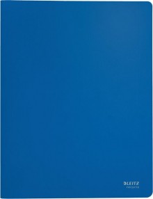 Sichtbuch Recycle, 20 Hüllen klar (45 Mikron), DIN A4, PP, blau, für