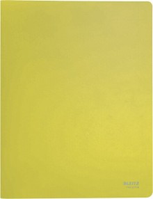 Sichtbuch Recycle, 40 Hüllen klar (45 Mikron), DIN A4, PP, gelb, für