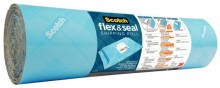 Versandrolle flex & seal, 38 cm x 3 m, blau