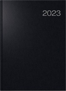 Buchkalender Conform 2023 21x29,1cm, schwarz, 1Tag/1Seite