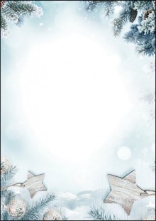Weihnachts-Motiv-Papier, A4, 90 g Snow Star, Feinpapier