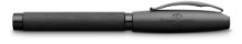 Füller Essentio Aluminium schwarz mit gefedertem Clip,