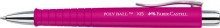 Kugelschreiber POLY BALL XB, pink, mit Großraummine XB,