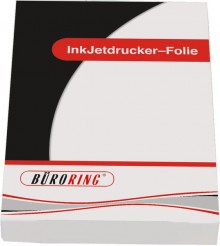 Büroring Folie A4 für Inkjet-Drucker