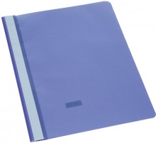 Büroring Schnellhefter, A4, violett PP-Folie, genarbter Deckel