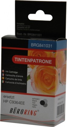 Tintenpatrone schwarz für HP Deskjet 5940,Photosmart 8050