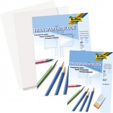 Transparentpapier A4 80g/qm 25 Blatt, Architektenpapier
