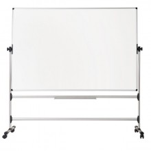 Whiteboard 120 x 90 cm mobil, drehbare Tafel, Earth-It
