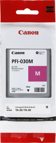 Tinte PFI-030M, magenta für IPF TA20 / TA30, Inhalt: 55 ml