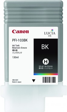 Tinte PFI-103BK, schwarz für IPF 5100,IPF 6100,IPF 6200