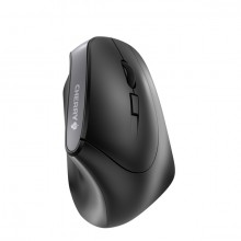 Ergonomische Mouse MW 4500, kabellos, schwarz, 6 Tasten, f. Rechtshänder