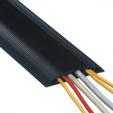 Kabelschutz Addit 153 schwarz, 1,5m geeignet für 6 Kabel von 7mm Dicke