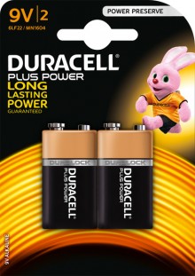 Batterie Alkaline E-Block, 6LR61, 9V, Plus Power