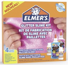 Glitter Slime Kit, 4-teilig, mit 2x Glitzerkleber und 2x Liquid