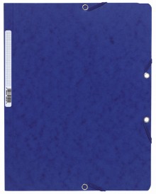 Exacompta Eckspannermappe in blau