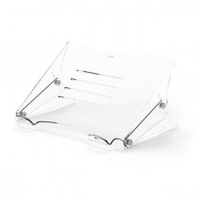 Laptop Ständer Clarity Series, transp. 6 Höhen (13,4 - 20,4 cm), für Laptops