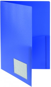FolderSys Broschürenmappe in blau