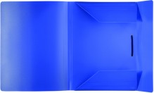 FolderSys Eckspann-Sammelbox in blau