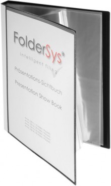 FolderSys Sichtbuch in schwarz