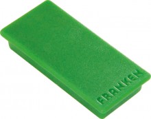Haftmagnet 23 x 50 mm, grün, Haftkraft 1000g, hochwertiger