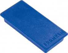 Haftmagnet 23 x 50 mm, blau, Haftkraft 1000g, hochwertiger