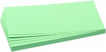 Moderationsrechtecke 9,5x20,5cm 500 Stück Farbe: grün