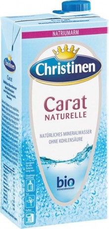 Christinen Carat Naturell 1 Liter Tetrapack Einweg, ohne Pfand