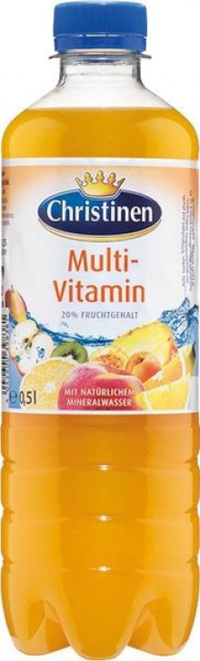 Christinen Multivitamin 500 ml PET Einweg, Preis incl. Pfand