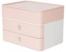 Smart-Box Plus Allison, 2 Schübe und Utensilienbox, flamingo rose