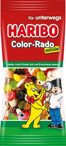 Haribo Mini Color-Rado 175g Süßwarenmischung