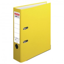 Ordner maX.file protect, 80mm PP-Color A4, vollfarbig gelb
