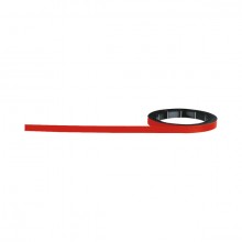 Magnetoflexband 1000x5mm rot zuschneidbar, beschriftbar