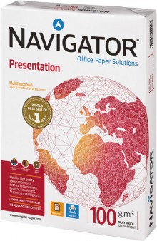 Navigator Presentation Kopierpapier A4 100g weiß sehr hohe Weiße