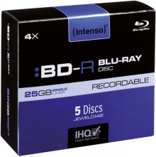 Rohling Blu-Ray 25GB, 4x, Jewel Case 5er