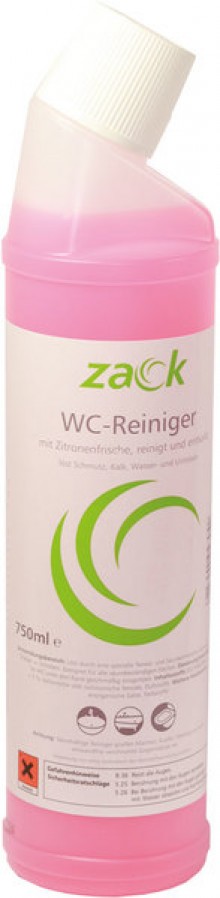 ZACK WC-Reiniger 750ml mit organischer Säure