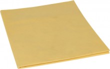 Fenstertuch gelb, 40 x 40 cm waschbar bis 60°