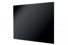 Glasboard Colour 90x120 cm schwarz magnethaftende Glasoberfläche, inkl.