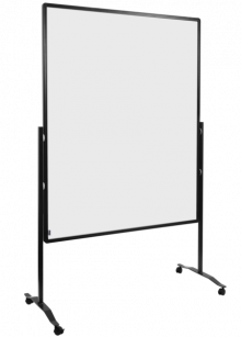 Moderationswand Premium Plus, 150x120cm, weiß, Hochformat