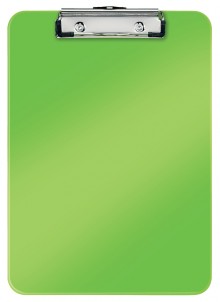 Klemmbrett WOW A4 Polystyrol grün mit Metallklemmmechanik für 75 Blatt