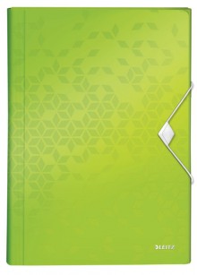 WOW Projektmappe, 5 Fächer, grün 1 Zusatzfach, für ca. 250 Blatt