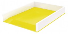 Briefkorb WOW Duo Colour, A4, gelb Maße: 267 x 49 x 336 mm