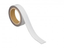 Kennzeichnungsband weiß magnethaftend 300x3x0,1 cm
