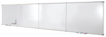 Endlos Whiteboard Grundmodul, grau, 90x120 cm, emaillebeschichtet,