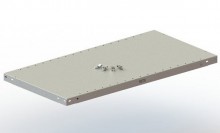 Zusatzboden Steckregal Set V150 Meta Maße H40 x L1000 x T500mm