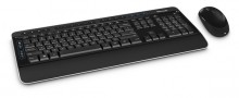 Wireless Desktop 3050, Maus+Tastatur schwarz, inkl. Handballenauflage,