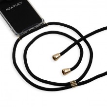 Necklace Case für iPhone XR, Elegant Black