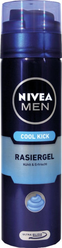 Rasiergel Nivea Men, cool kick, 200 ml