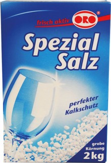 ORO Spülmaschinen Salz Compact grobe Körnung, 2000 g